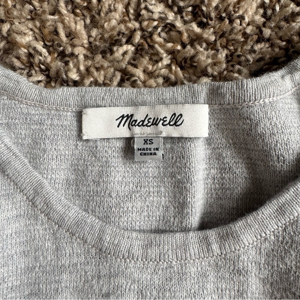 Madewell Ruffle Sweater Tank - Picture 4 of 4